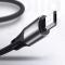 JOYROOM Joyroom 1.5m 3A MicroUSB Snabbladdning Nylon Kabel - Svart