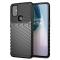  OnePlus Nord N10 5G - Twill Textur Skal - Svart