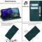  Samsung Galaxy S23 FE Fodral Läder Grön