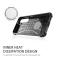  Samsung Galaxy S23 Skal Shockproof Armor Hybrid Silver