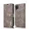 DG.MING Samsung Galaxy A12 - DG.MING 2in1 Magnet Fodral - Grå