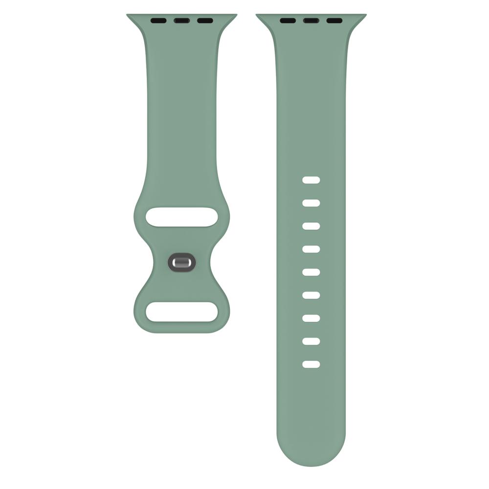 ColorPop Silikon Armband Butterfly Apple Watch 42/41/40/38 mm (S/M) Tallgrön