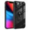  iPhone 14 Plus Skal Shockproof Ring Hybrid Svart