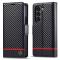 LC.IMEEKE LC.IMEEKE Galaxy Z Fold 6 Fodral Kolfiber Textur Svart