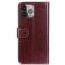  iPhone 13 Pro Max Fodral Crazy Horse Läder Brun