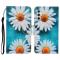  Samsung Galaxy S26 Fodral Med Tryck Vita Blommor