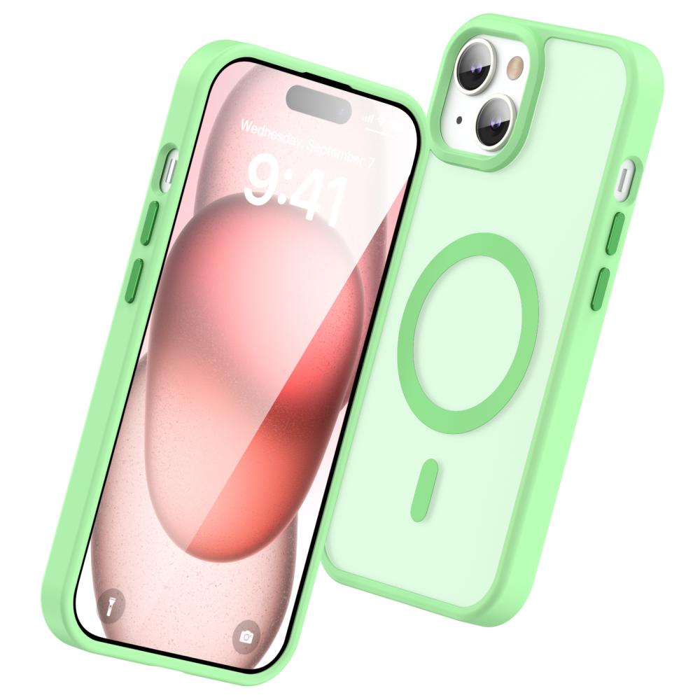 ColorPop ColorPop iPhone 15 Skal CH MagSafe Matt Ljus Grön