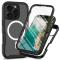  iPhone 16 Pro Skal MagSafe 360 Hybrid Defence Svart