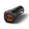 Spigen Spigen 30W Billaddare 2x USB-A Essential Svart