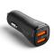 Spigen Spigen 30W Billaddare 2x USB-A Essential Svart