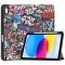  iPad 11 2025 / 10.9 2022 Fodral Tri-Fold Pennhållare Graffiti