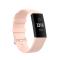  Armband Fitbit Charge 3 / 4 Ljus Rosa