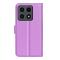  Xiaomi 15T Fodral Litchi Läder Lila