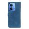 KHAZNEH KHAZNEH Xiaomi Redmi 15C Fodral Retro Läder Blå