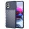  Motorola Moto G100 - Twill Textur Skal - Blå