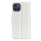  Samsung Galaxy A03 Fodral Litchi Läder Vit