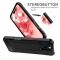  iPhone 16 Pro Skal Shockproof Armor Hybrid Svart