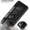  iPhone 14 Plus Skal Shockproof Ring Hybrid Svart/Silver