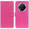  Honor Magic7 Lite Fodral Litchi Läder Rosa