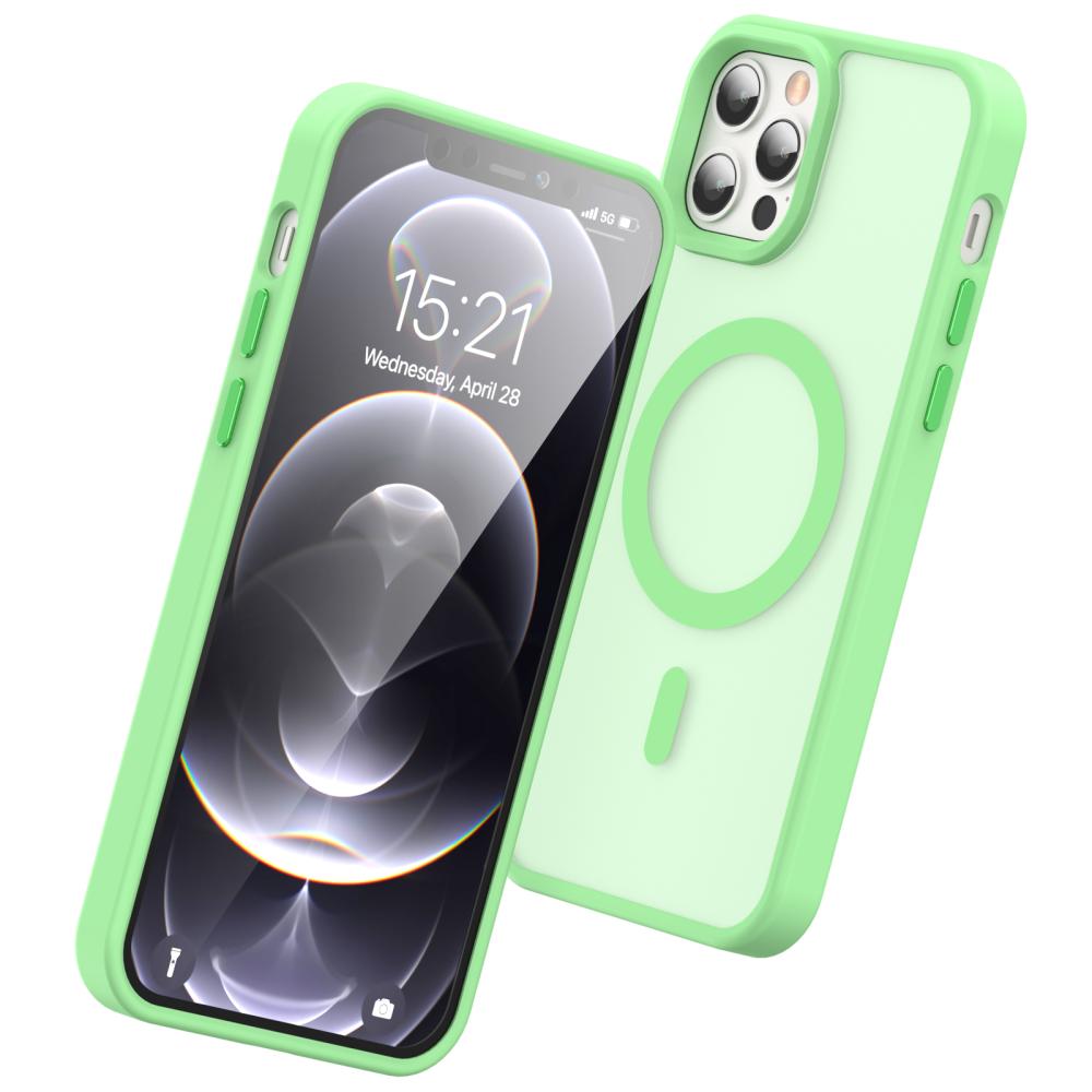 ColorPop ColorPop iPhone 12 Pro Max Skal CH MagSafe Matt Ljus Grön