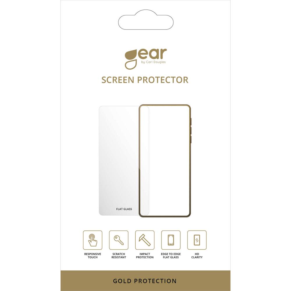 Gear Gear iPhone 18 Pro Max/17 Pro Max/16 Pro Max Skärmskydd Gold Case Friendly