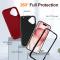  iPhone 16 Plus Skal Xtreme Shockproof Hybrid Röd