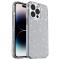  iPhone 14 Pro Max Skal Shockproof Glitter TPU Grå
