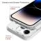  iPhone 15 Pro Skal Akryl/TPU Shockproof Transparent
