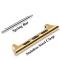  Spring Bar Fästen till Apple Watch 42/44/45/46/49 mm Guld