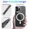  iPhone 13 Pro - MagSafe Hybrid Skal - Transparent