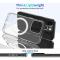  iPhone 13 Pro - MagSafe Hybrid Skal - Transparent