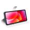  Samsung Galaxy A03 Fodral Litchi Läder Vit