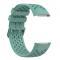  Fitbit Charge 6 / 5 Armband Silikon Ihåligt Svartaktig Grön