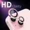 NORTHJO NORTHJO iPhone 15/15 Plus/14/14 Plus Linsskydd 3-PACK Rosa