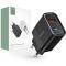 Tech-Protect Tech-Protect 30W PD QC USB-C / USB-A Väggladdare Svart
