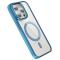 ColorPop ColorPop iPhone 15 Pro Max Skal CH MagSafe Transparent/Mörk Blå