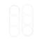  Samsung Galaxy A25 5G 2-PACK Linsskydd Härdat Glas