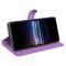  Sony Xperia Pro-I Fodral Litchi Textur Lila