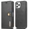 DG.MING iPhone 13 Pro - DG.MING 2in1 Magnet Fodral / Skal - Svart