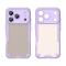  iPhone 18 Pro / 17 Pro Skal Hybrid Frostat Transparent Lila