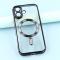  iPhone 17 Skal MagSafe Electroplated TPU Svart
