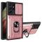  Samsung Galaxy S22 Ultra Skal Hybrid Armor Ring Roséguld
