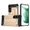  Samsung Galaxy S23 Skal Shockproof Armor Hybrid Guld