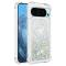  Google Pixel 10 / 10 Pro Skal Glitter Quicksand Silver
