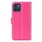  Samsung Galaxy A03 Fodral Litchi Läder Rosa