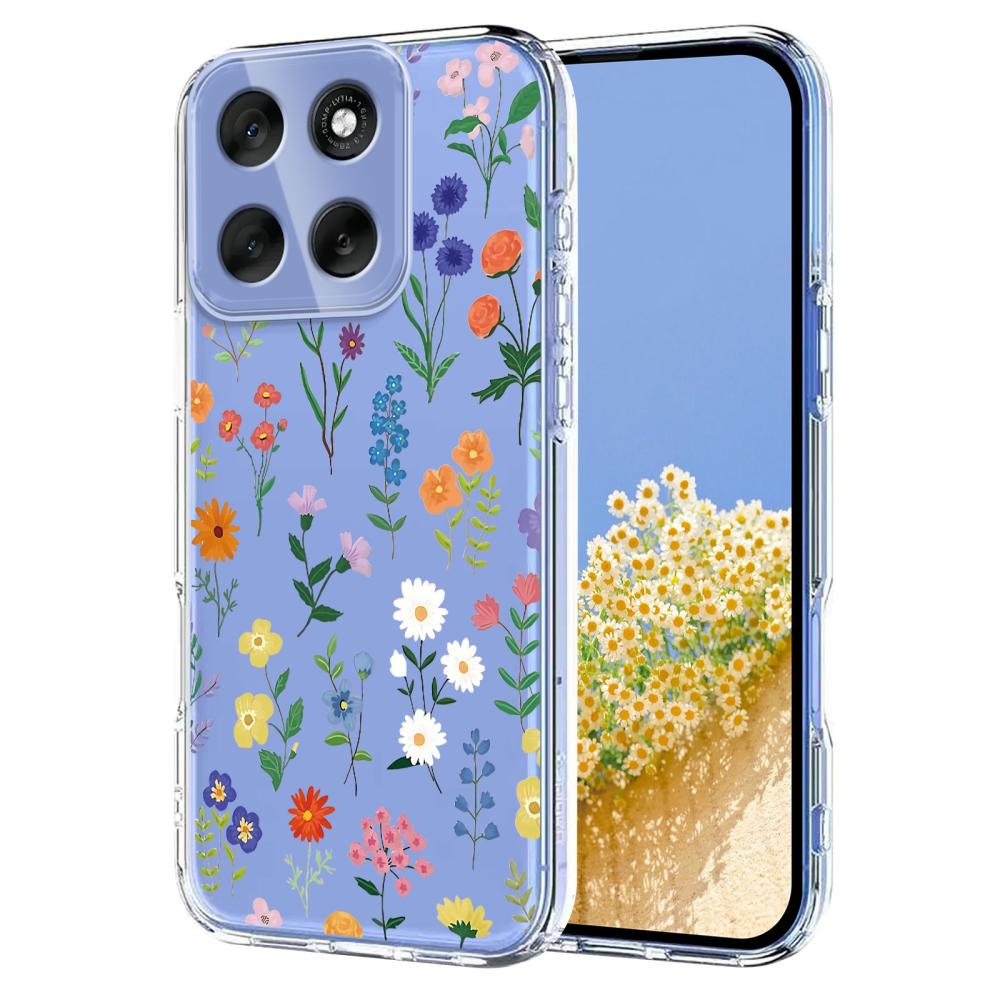  Motorola Moto G86 5G Skal Med Tryck Blommor