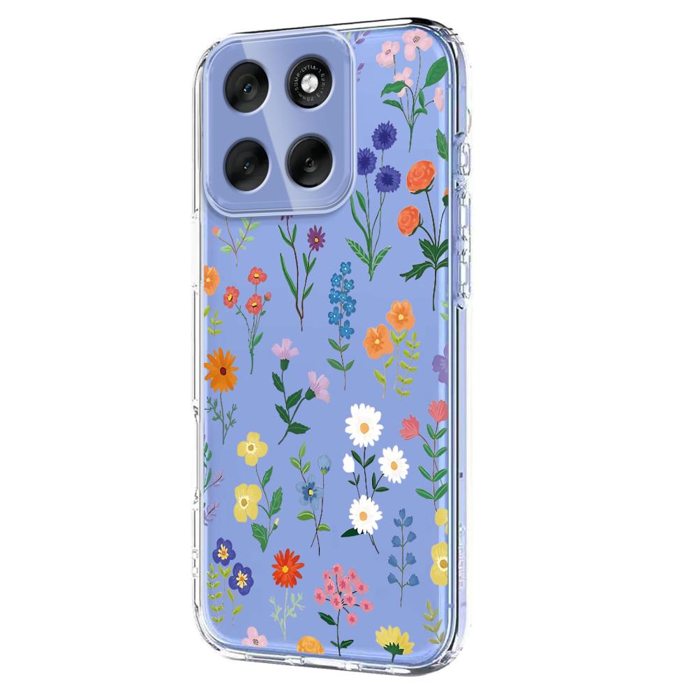  Motorola Moto G86 5G Skal Med Tryck Blommor