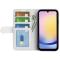  Samsung Galaxy A26 5G Fodral Crazy Horse Läder Vit