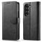 LC.IMEEKE LC.IMEEKE Galaxy Z Fold 6 Fodral Läder Svart