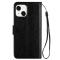  iPhone 13 Fodral Crazy Horse Läder Svart